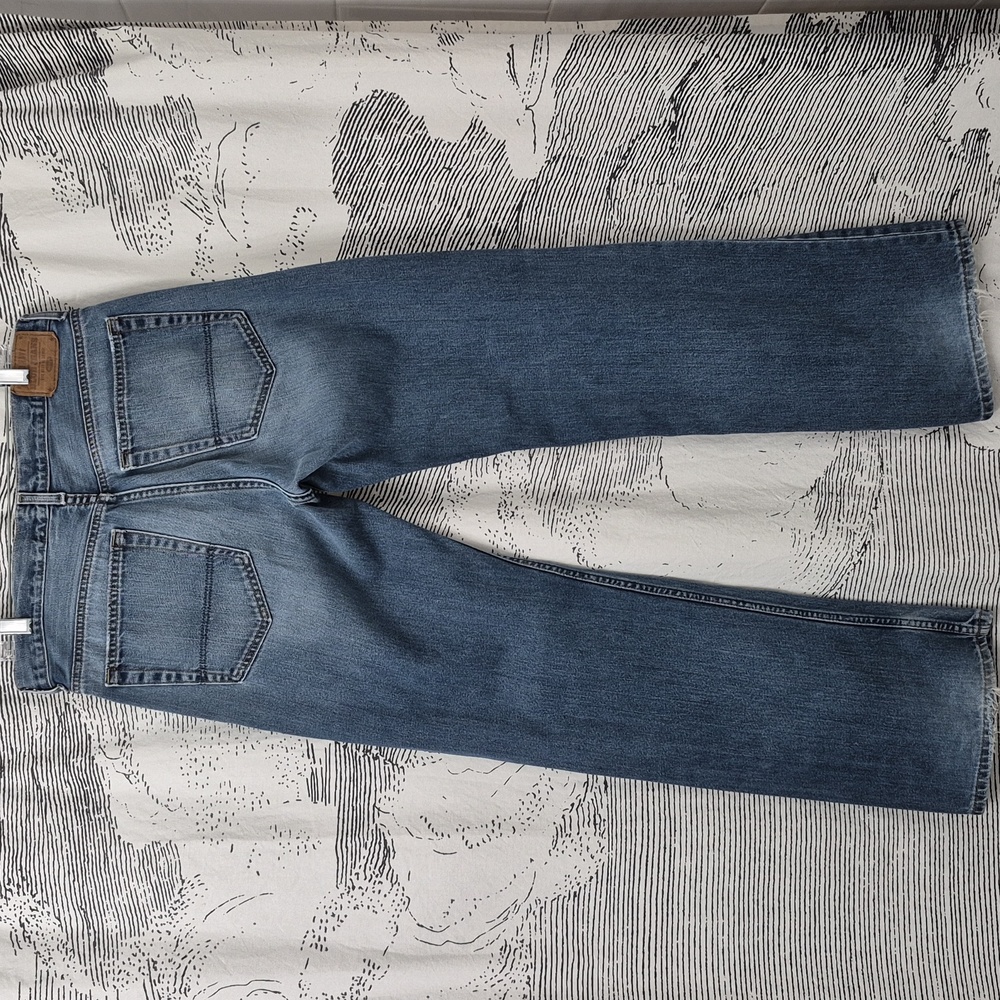 Old Navy 32X34 Boot Cut Vintage 90s Men's Blue Jeans - Picture 10 of 10
